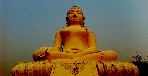 Buddha in Pai, Thailand