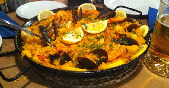 Paella in Las Palmas