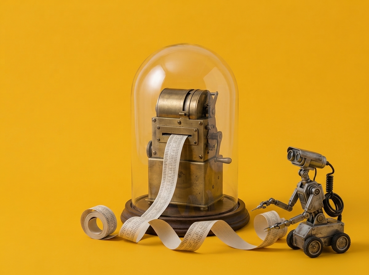 ticker machine with bot